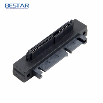 Right Angled 90 Degree SFF-8482 SAS raid sas 22 Pin to 7 Pin + 15 Pin SATA Raid HDD Hard Disk Drive Raid sata Adapter